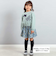 【お揃い】オンフルールフラワープリントキュロットパンツ(90~150cm)