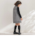 【店舗限定】【お揃い】リボンプリントチェックジャンパースカート(95~150cm)