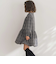 【店舗限定】チェックバルーン長袖ワンピース(95~150cm)