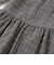 【店舗限定】チェックバルーン長袖ワンピース(95~150cm)