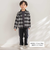 【店舗限定】ポンチロゴライン切り替えパンツ(95~160cm)