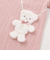 【お揃い】アニマルクマふわふわポシェット風ワンピース(80~130cm)