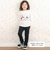 はたらくくるま恐竜みなとまち刺しゅう発砲プリントTシャツ