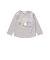 はたらくくるま恐竜みなとまち刺しゅう発砲プリントTシャツ