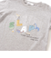 はたらくくるま恐竜みなとまち刺しゅう発砲プリントTシャツ