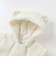 【お揃い】モコモコミミ付フリースバギーオール(60~80cm)