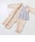 【お揃い】リバティタナローン(Patchwork Classics)エプロン付きカバーオール(70~80cm)