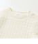 ケーブルニットTシャツ(70~90cm)