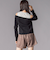 オフショルダージップトップス(130~160cm)