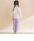 パール風プリントリボン付きインレイトレーナー(80~130cm)
