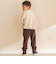 タータンチェックｘインレイ切り替えパンツ(80~130cm)