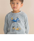 自転車プリント天竺ドロップショルダーＴシャツ(80~130cm)