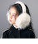 ロゴチャーム付き折りたたみ耳当て