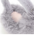 ロゴチャーム付き折りたたみ耳当て