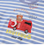 【トミカとトム×SLAPSLIPコラボアイテム】はたらくくるま遊べる消防車ホイールローダーボーダートレーナー(80~120cm)