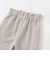 【お揃い】ヘリンボーンチェックフリルビスチェ+パンツセットアップ(80~130cm)