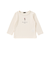 針抜きローズ刺しゅう長袖Tシャツ(80~100cm)