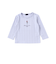 針抜きローズ刺しゅう長袖Tシャツ(80~100cm)