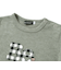Beパッチ刺しゅうスムース長袖Tシャツ(80~100cm)