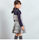 シャンブレーフリルティアードスカート(100~150cm)