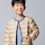 パイピング配色タフタライトダウンブルゾン(90~160cm)