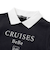 CRUISESロゴ刺しゅう襟付きトレーナー(100~150cm)