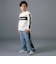 【Hondaｘnexchic】ロゴプリント天竺長袖Tシャツ(110~150cm)