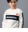 【Hondaｘnexchic】ロゴプリント天竺長袖Tシャツ(110~150cm)