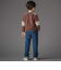 裏毛×鹿の子切り替えトレーナー(95~160cm)