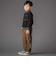 サイドテープ起毛ニットロングパンツ(95~150cm)