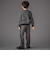 サイドテープ起毛ニットロングパンツ(95~150cm)