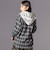 フード取り外しチェックシャツ(130~160cm)