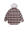 フード取り外しチェックシャツ(130~160cm)