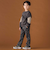 【店舗限定】切り替えストレッチデニムロングパンツ(95~160cm)