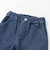 【店舗限定】切り替えストレッチデニムロングパンツ(95~160cm)