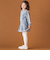 【店舗限定】【お揃い】レーステープポイントタックスカート(100~150cm)