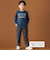 【店舗限定】天竺ポツポツプリント長袖Tシャツ(95~150cm)