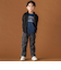 【店舗限定】天竺ポツポツプリント長袖Tシャツ(95~150cm)