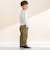 ストレッチ葛城ツータックパンツ(80~130cm)
