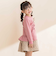 【お揃い】花柄ふくれJQキュロットパンツ(90~130cm)