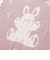 【お揃い/ウォッシャブル加工】アニマルウサギクマもこもこおくるみ