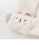 ネコウサギクマアニマルモチーフふわふわファーマフラー