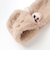 ネコウサギクマアニマルモチーフふわふわファーマフラー