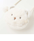 クマネコウサギアニマルしっぽ風チャーム付きポシェット