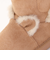 ウサギクマアニマル耳付きムートンブーツ(15~18cm)