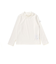 【日本製】ミップスウェードフリルハイネックTシャツ(80~150cm)