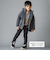 ロゴ刺しゅうストレッチデニムパンツ(100~160cm)