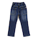 BIGポケット裏起毛ストレッチデニムパンツ(100~160cm)