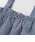 シャツコールビスチェ+ドット長袖Tシャツセット(90~100cm)