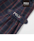 【POLO BCS(ポロ・ビーシーエス)×SLAP SLIPコラボ】【お揃い】襟付きスモッキング腰タブチェックジャンパースカート(80~130cm)